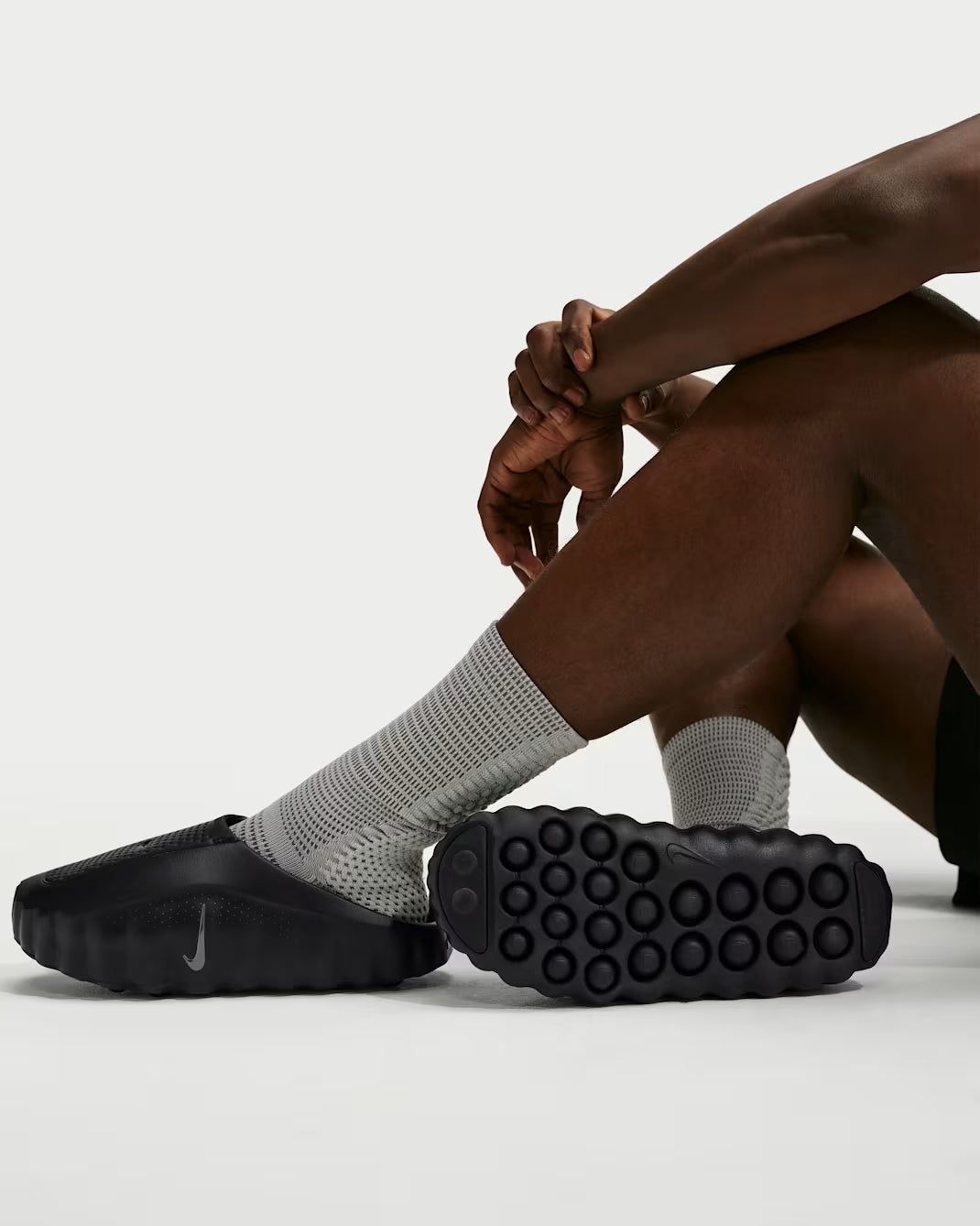Nike Mind 001 – Mules d’avant-match homme – Noir